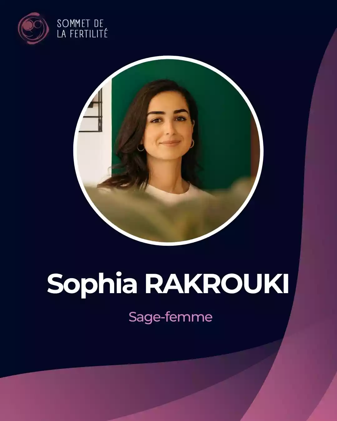Sophia Rakrouki participe au Sommet de la Fertilité 2026