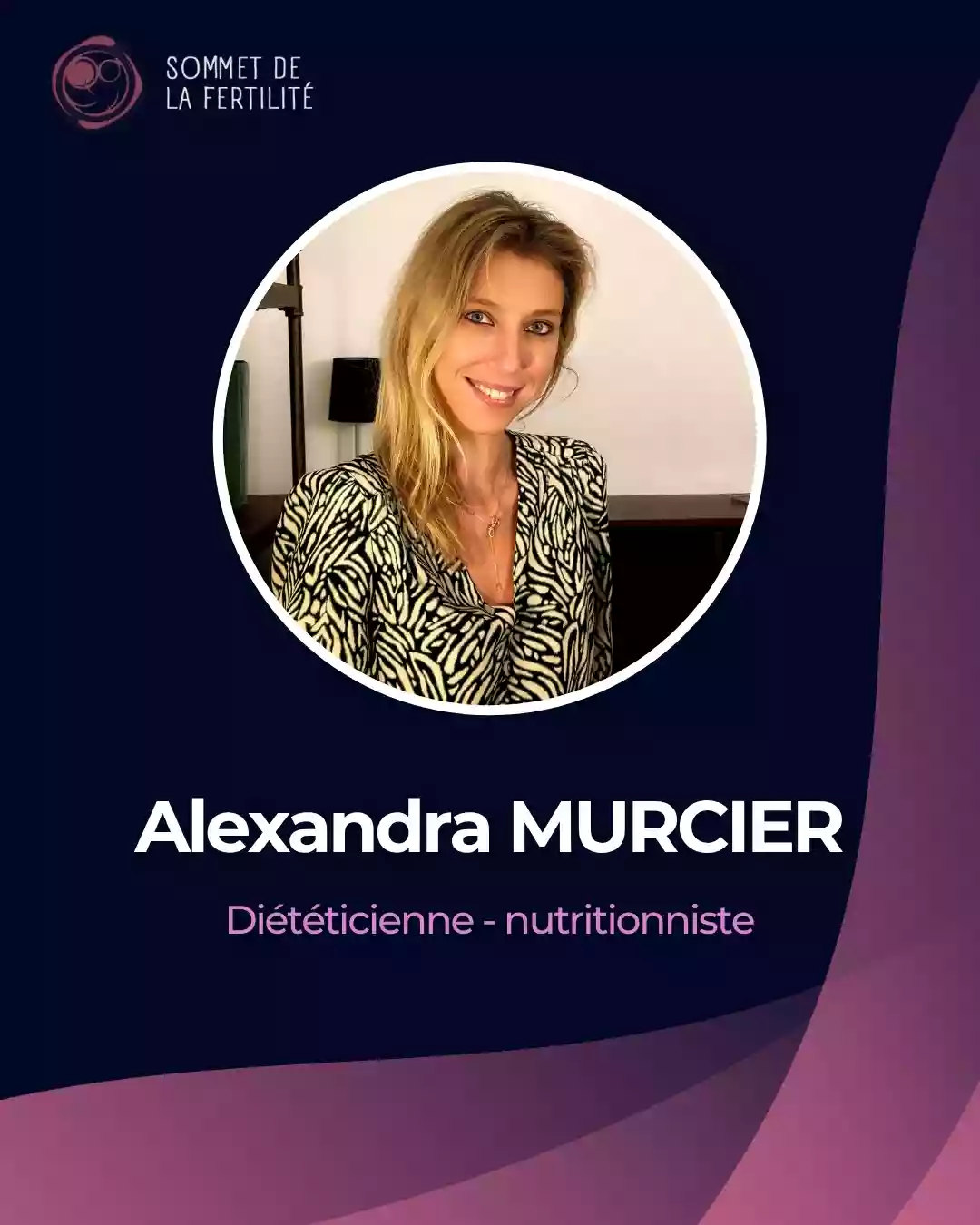 Alexandra Murcier participe au Sommet de la Fertilité 2026
