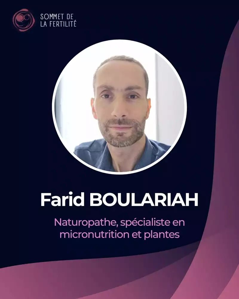 Farid Boulariah participe au Sommet de la Fertilité 2026