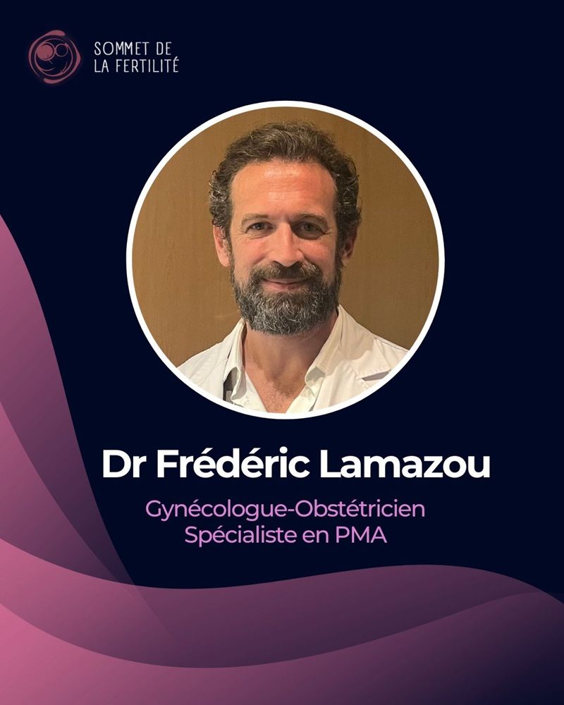 Frédéric Lamazou participe au Sommet de la Fertilité 2022