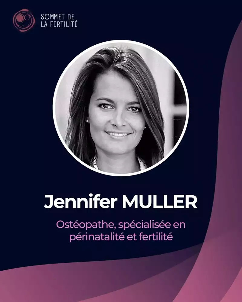 Jennifer Muller participe au Sommet de la Fertilité 2026