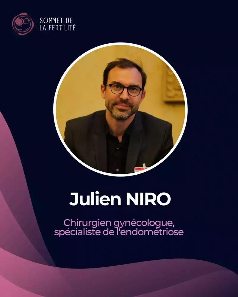 Julien Niro participe au Sommet de la Fertilité 2026