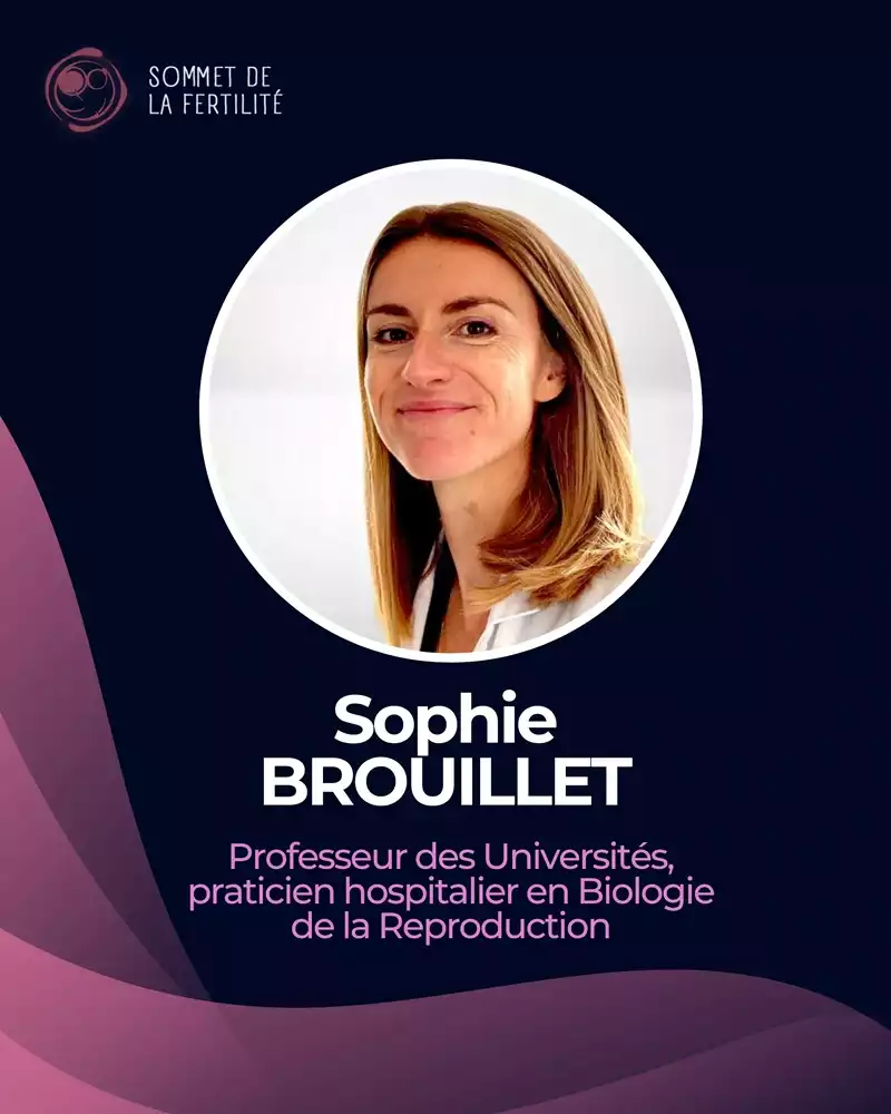 Sophie BROUILLET intervient au Sommet de la FErtilité